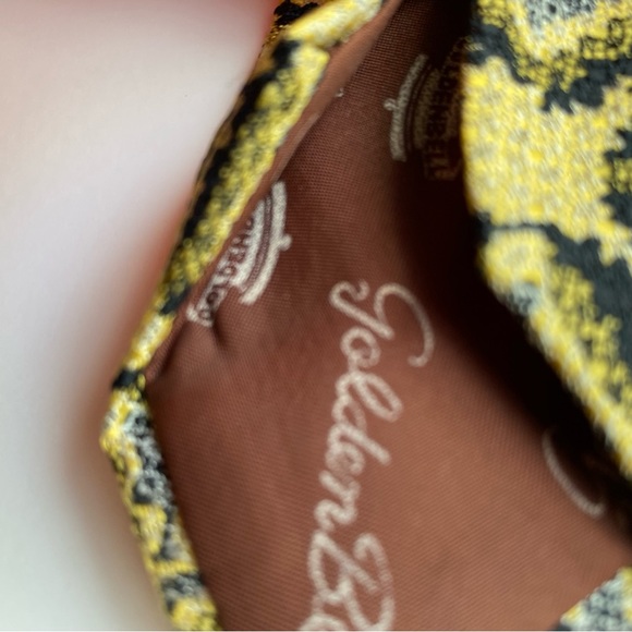 Vintage Golden Bell, Men’s Tie - Picture 4 of 4